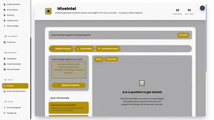 HiveIntel AI Assistant